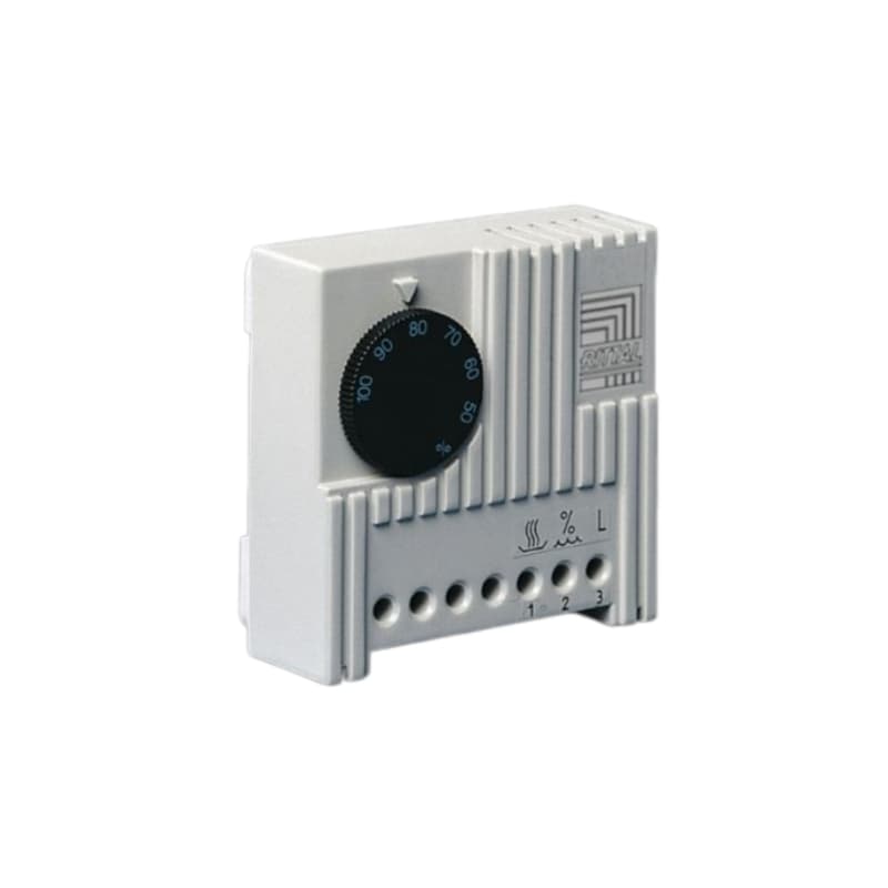 Condensation prevention system for electrical enclosures using heater and hygrostat in marine applications