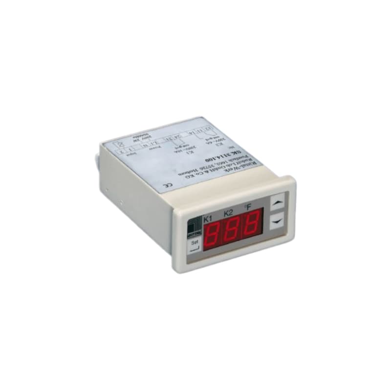 3-Digit 7-Segment Temperature Display