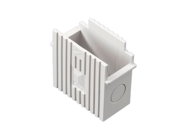 Mounting adapter for enclosure internal thermostat and hygrostat SK 3110200