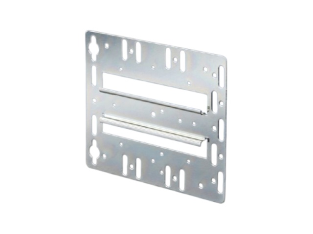 7526964 Mounting plate with Integral Top-Hat Rail TS 7526964