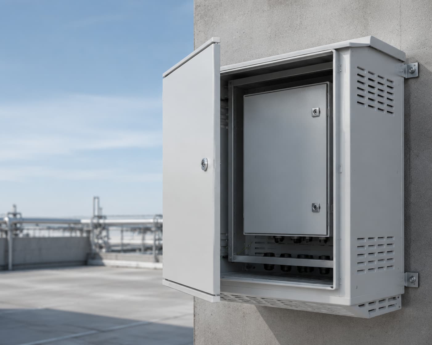 outdoor wall mount electrical enclosure
