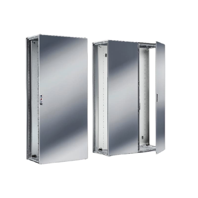 VX25 stainless steel enclosure with modular baying design