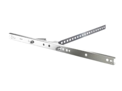 Pole mounting accessory compatible with Rittal KX carbon steel enclosure